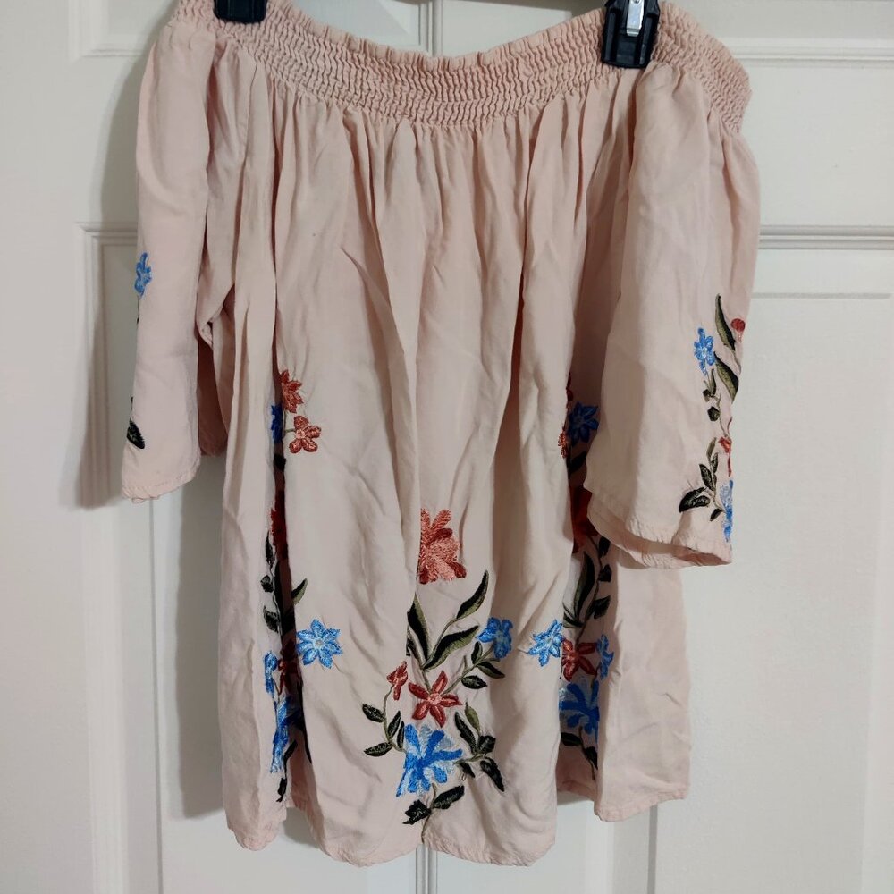 Tan Vero Moda Off-shoulder Top
